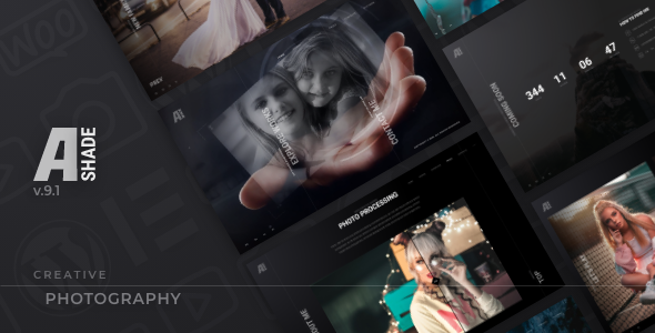 Ashade | Photography WordPress Theme Logo